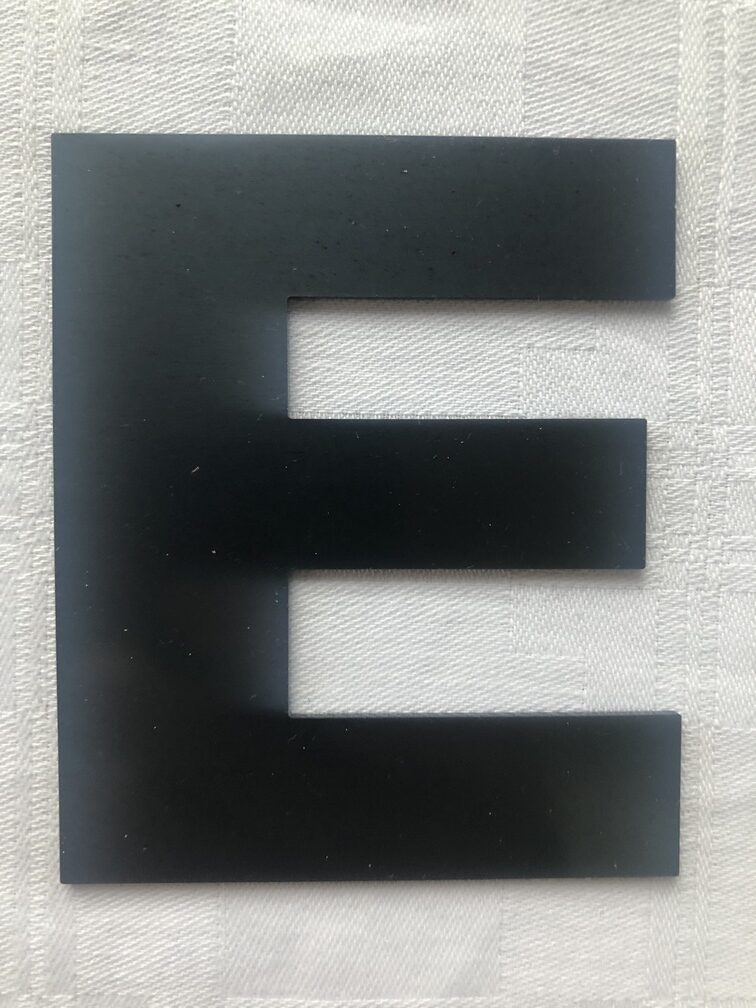 E